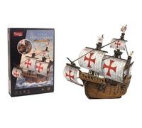 EXPLORA - Bateau Santa Maria - Puzzles 3D - 540032-204 Pièces - Niveau 5 - sans Colle Ni Ciseaux - Educatif - Jeu de Construction - Cadeau Enfant - Maquette - À Partir de 8 Ans
