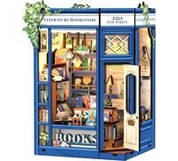 puzzle 3D, bibliothèque bricolée, librairie littéraire, Cutebee, 186 pièces