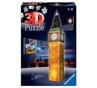 Puzzle 3D Big Ben illuminé