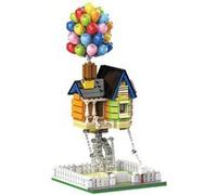 Puzzle 3D Blocs Magnétiques de tenségrité maison volante en briques modèle de FONGWAN jouets pour enfants-13cm G