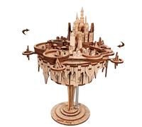 Puzzle 3D Bois Château Boîte À Musique Maquette en Bois A Construire Décoration Intérieure Cadeau pour Tous Les Âge