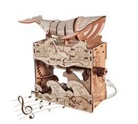 Puzzle 3D Bois Faits À La Main La Baleine Maquette Bois Adulte Construction Adulte Cadeaux Noël Et d'anniversaire Créatifs