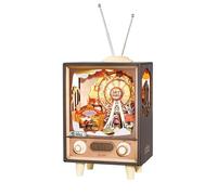 Puzzle 3D bois pour adultes - ROBOTIME pour adultes bricolage maquettes Kits pour construire livre Nook Hobby artisanat