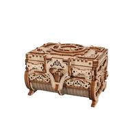 Puzzle 3D Boîte À Trésors pour Adultes Maquette en Bois À Construire Décoration Intérieure Cadeaux Créatifs pour Adultes Et Enfants