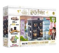 Trefl - Brick Trick Harry Potter - Ollivander's Wand Shop - Construire avec des Briques, Boutique Ollivander avec des Baguettes Magiques, ÉCO Briques, 230 Briques, Réutilisable
