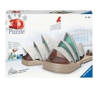 Ravensburger Puzzle 3D Building Opéra de Sydney – 216 pièces numérotées – Sans colle – Dès 8 ans