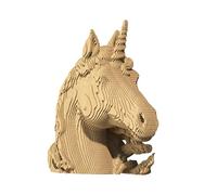 Puzzle 3D CARTONIC en Carton- Licorne : Divertissement captivant et Aventure stimulante pour développer Ses compétences - Le Carton se transforme en Une Figure en Relief