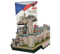Puzzle 3D Château de Frauenberg République tchèque (tchèque : Zámek Hluboká NAD Vltavou)