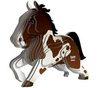 Puzzle 3d - cheval multicolor TU