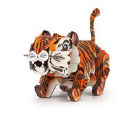 mierEdu Soundwunder Puzzle 3D Tiger fascinant avec module sonore pour enfants, favorise la motricité fine et la patience