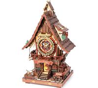 puzzle 3D, coucou en bois, ROKR, bois, 435 pièces