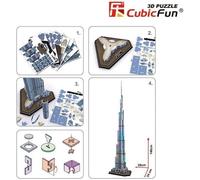 CubicFun Cubic Fun 3d Puzzel Burj Khalifa LED