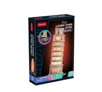 Puzzle 3D LED Krzywa wieża w Pizie (wersja nocna) Cubicfun