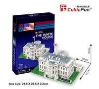 Puzzle 65 Pièces : Puzzle 3D - Washington : La Maison Blanche, Cubic Fun G
