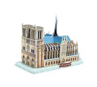 Puzzle 3d de la cathédrale notre-dame de paris. Comprend 44 pièces.