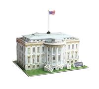Puzzle 3d de la maison blanche à washington d.c. Comprend 35 pièces.