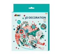 Puzzle 3d Décoration - Chat Multicolore