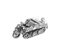 Puzzle 3D Demi-piste Moto Trois Dimensions Modèle DIY assemblage Métal Voiture