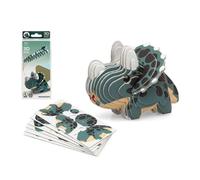 Puzzle 3D Dinosaure Triceratops DIY à assembler - Jeu éducatif et amusant pour enfants de 5 ans et plus