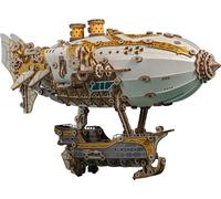 puzzle 3D, Dirigeable Mfantasy, blanc, HC, bois, 473 pièces