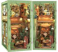 puzzle 3D, dos de livre DIY, librairie Panda, Cutebee, 244 pièces