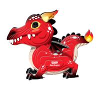 Puzzle 3d - Dragon Red TU