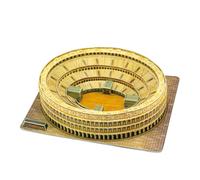 Puzzle 3d du colisée à rome. Comprend 132 pièces.