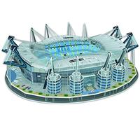 University Games Football Stadium 3D Puzzle- Manchester City- Liverpool- Arsenal Man City Etihad Taille unique Unisex