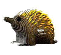 EUGY Échydné - Puzzle 3D N° 058 - Jouet Créatif en Carton Recyclé - pour Enfants dès 6 Ans et Adultes Jusqu’à 99 Ans - Puzzle Éducatif et Écologique
