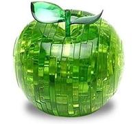 Puzzle 3d Effet Crystal En Forme De Pomme Vert
