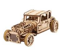 Puzzle 3D en bois 207 pièces Ugears Hot Rod Moteur Furieux Multicolore A