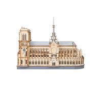Puzzle 3D en bois à construire - ROBOTIME Cathédrale de Paris, cadeaux pour adultes et adolescents