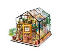 Puzzle 3D en bois à construire - ROBOTIME Kit de maison miniature à monter soi-même Cathy's Flower House