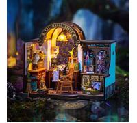 Puzzle 3D en bois à construire - ROBOTIME La maison Miniature DIY d’étude magique
