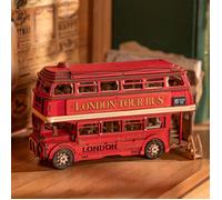 Puzzle 3D en bois à construire - ROBOTIME Londres Tour Bus DIY