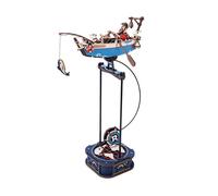 Puzzle 3D en bois à construire - ROBOTIME Ocean Fisher pendule Balance jouet Puzzle 3D