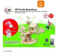 Puzzle 3D en bois à monter - Maison d'arbre - 37 pcs G
