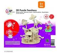 Puzzle 3D en bois à monter - Maison de fée - 43 pcs G