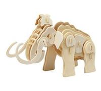 Puzzle 3D en bois à monter - Mammouth - 19 x 8,5 x 11 cm G