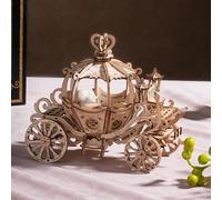 Puzzle 3D en Bois Dirigeable, Montgolfière ou Véhicule, Maquette à Assembler, Design Artistique, 21x15cm, 330g, 8 Ans et Plus (Dirigeable)