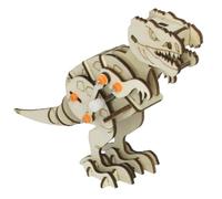 Puzzle 3D en bois modèle fonctionnel Walking Dino