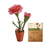 Puzzle 3D en Bois, ModéLisation Fleurs Artificielles à Assembler Puzzle Fleurs Cadeaux Bonsai Kits De ModèLes Puzzles Kit De ModèLes Artisanaux en Fleur Artificielles Maquette pour DéCoration
