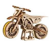 [WR343] Wooden City Puzzle 3D MotoCross en Bois