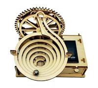 Puzzle 3d En Bois Pour Enfants Et Adolescents, Kit Mécanique Éducatif, Jeu De Montagnes Russes, Labyrinthe, Boule De Construction, Cadeau D'Anniversaire
