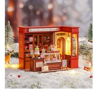 Puzzle 3D en bois - ROBOTIME - DG168 - 500 pièces - Maison miniature Honey Dessert - DIY