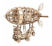 Puzzle 3d En Bois Robotime Dirigeable Fantastique