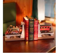 Puzzle 3D en bois - ROBOTIME - TGE01 - 500 pièces - Kit auto-construit vintage - Coin de livre