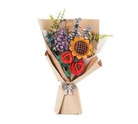 Puzzle 3D en bois Rowood Bouquet de fleur Multicolore E
