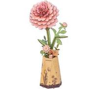 Puzzle 3D en bois Rowood Dahlia Rose
