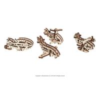 Puzzle 3D en Bois - U-Fidgets-Aircrafts - 8 pièces